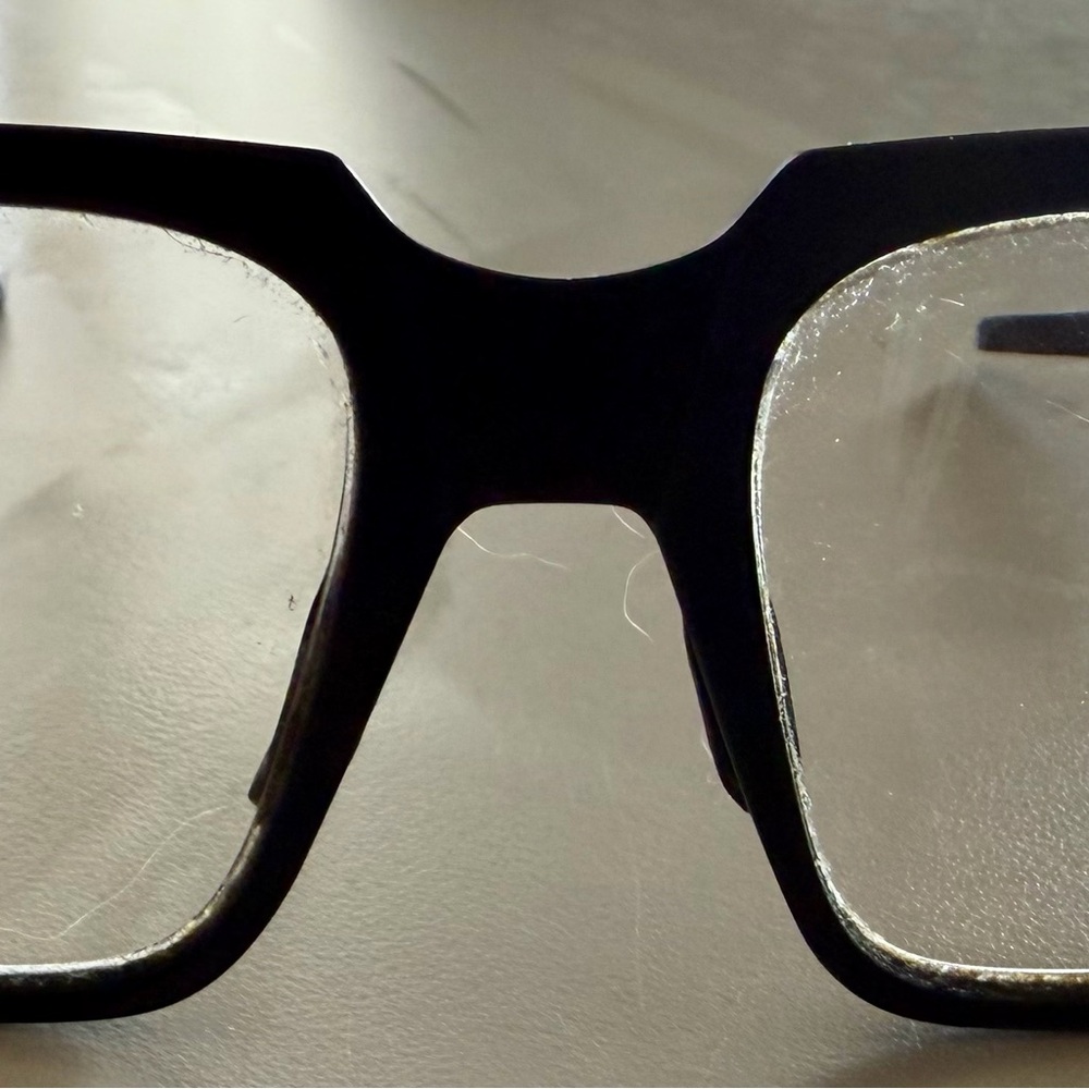 Oakley Mitre Eyeglasses OX8154-0154 Satin Black 54-18 with case.  Authentic